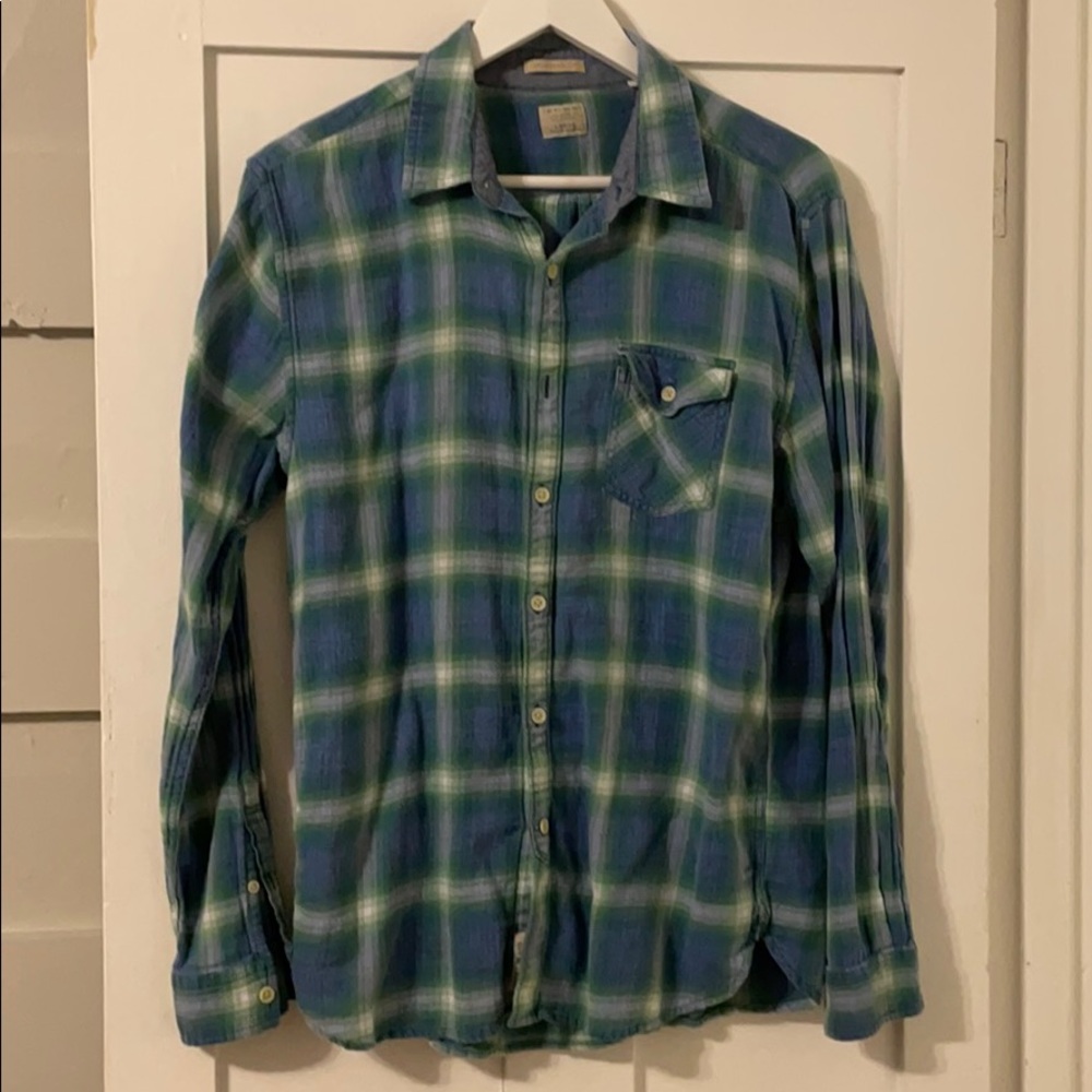 Lucky Brand plaid button down